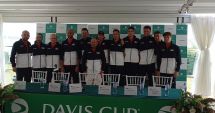 Echipa de Cupa Davis a României, pregătită pentru confruntarea cu Grecia