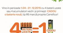 Stire din Eveniment : Dai bateriile uzate și primești în schimb altele noi