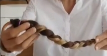 Stire din Monden : FOTO. Dana Rogoz S-A TUNS SCURT și ÎȘI DONEAZĂ PĂRUL pentru bolnavii de CANCER