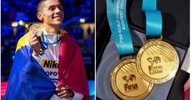 Stire din Sport : David Popovici revine în ţară! Dublul campion mondial se întoarce acasă cu cele două medalii de aur