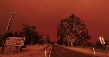 IMAGINEA APOCALIPSEI în Australia: Cer roșu ca sângele