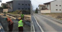 Stire din Social : Asfalt în loc de pământ pe strada Prelungirea Recoltei