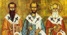 Stire din Cultură-Educație : Biserica Ortodoxă îi serbează pe Sfinții Trei Ierarhi