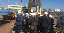 Stire din Economie : Delegația orașului Eskișehir  a vizitat Șantierul Naval Constanța