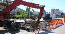 Stire din Social : Atenție, șoferi! Trafic îngreunat pe bulevardul Tomis. Se lucrează la conductele de apă