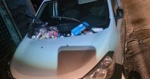 Stire din Social : Nu vă mai parcaţi maşinile în zona platformelor de colectare a gunoiului!