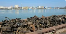 Stire din Actualitate : Transport ilegal de deșeuri pe Dunăre, oprit din drumul spre Turcia