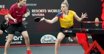 Stire din Sport : Adina Diaconu este sfertfinalistă la Singapore Smash 2026 în proba de dublu feminin