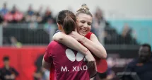 Stire din Sport : Adina Diaconu, medaliată cu bronz în proba de dublu la Singapore Smash
