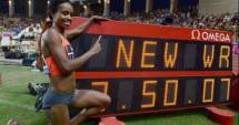 Stire din Sport : Record mondial în proba feminină de 1500 metri