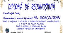 Stire din Cultură-Educație : Vizită de bun rămas  la Universitatea "Andrei Șaguna"