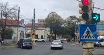 Semaforul la dreapta de pe strada Mihai Viteazu, desființat