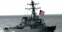 Stire din Eveniment : Navă americană de război, în Portul Constanța. Rușii, cu ochii ca pe butelie!