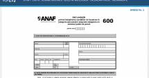 Stire din Economie : Doar astăzi mai puteți depune declarația fiscală 600