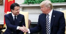 Stire din Actualitate : Donald Trump l-a felicitat  pe premierul italian Giuseppe Conte pentru măsurile antiimigrație