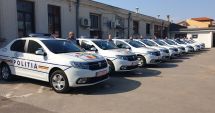 Dotări moderne pentru polițiștii din Constanța: mașini cu gratii și căști cu bluetooth!