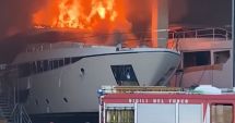 Două yacht-uri de lux au fost distruse de incendii