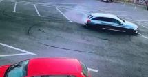 Stire din Eveniment : Constănţean  amendat de poliţişti pentru că făcea drifturi într-o parcare