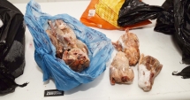 Stire din Social : Cantități uriașe  de produse alimentare, confiscate și incinerate