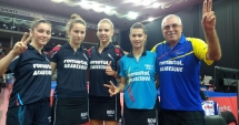 Stire din Sport : Echipa de junioare a României joacă cu trofeul pe masă