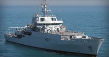 Stire din Eveniment : Nava maritimă hidrografică britanică HMS "Echo" sosește în portul Constanța
