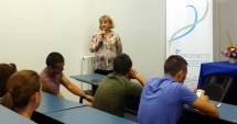 Stire din Cultură-Educație : "Studenții sunt fericiți  să interacționeze cu pacienții!"