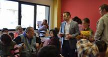 Stire din Politică-Administrație : Edilul din Mangalia, Cristian Radu,  întâlnire cu persoanele cu dizabilități
