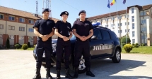 Stire din Eveniment : Elevi constănțeni  ai școlilor militare, în practică  la Inspectoratul de Jandarmi Constanța