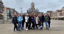 Stire din Cultură-Educație : Elevii Colegiului Național "Constantin Brătescu", vizită în Olanda