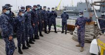 Stire din Eveniment : Lecție-vizită în Portul Militar Constanța, pentru elevii Şcolii Militare a Forţelor Navale