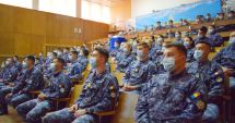 Elevii Şcolii Militare de Maiştri, informaţi despre oportunităţile de carieră în cadrul unităţilor fluviale