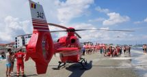 Operațiune de salvare la Olimp. PERSOANE SCOASE DIN APĂ, DE SALVAMARI! Intervine elicopterul SMURD