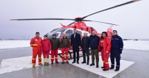 Stire din Eveniment : Elicopterul prăbușit în lacul Siutghiol, înlocuit cu un aparat de zbor mai performant