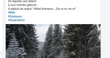 Stire din Actualitate : Ironii pe pagina de Facebook a Ministerului Afacerilor Interne. Versurile unei poezii a lui Eminescu au fost citate greşit