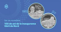 Emisiune numismatică cu tema „150 de ani de la inaugurarea Gării de Nord“