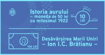 Stire din Economie : Emisiuni numismatice dedicate istoriei aurului și desăvârșirii Marii Uniri