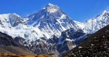 Cutremurul din Nepal a redus înălțimea muntelui Everest