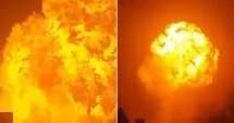 Stire din Actualitate : Explozie uriașă. Un camion plin cu GPL a sărit în aer
