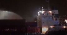 Stire din Economie : Explozie pe un portcontainer în portul Dubai