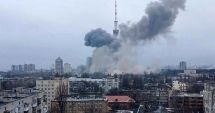 Stire din Actualitate : Mai multe explozii puternice au fost auzite, luni, în centrul Kievului