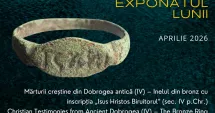 Stire din Cultură-Educație : Povestea inelului creștin unicat, descoperit la Constanța. Mesajul „Iisus Hristos Biruitorul”, din secolul IV