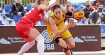 Stire din Sport : Baschet 3x3 / România, învinsă de Rusia în semifinalele turneului feminin de la Poitiers