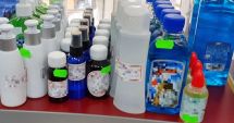 Stire din Eveniment : Percheziții în mai multe farmacii din Constanța. Polițiștii au confiscat sute de litri de dezinfectant