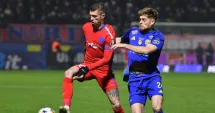 Stire din Sport : Superliga la fotbal: Trei puncte mari pentru FCSB în partida cu Unirea Slobozia