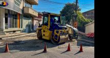 Stire din Social : Lucrări de asfaltare pe strada Alexandru cel Bun. Traficul este restricționat total