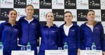 Stire din Sport : Fed Cup. Astăzi se joacă meciurile decisive din partida de tenis România-Cehia