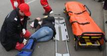 Stire din Eveniment : Femeie lovită pe trotuar, în urma unui accident, în Constanța