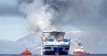 Un feribot cu sute de oameni la bord a luat foc în largul Suediei. Norvegia trimite nave în ajutor