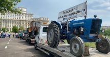 Stire din Economie : Fermierii au protestat cu tractoarele la Parlament