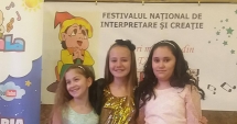 Stire din Cultură-Educație : Copiii de la Centrul Cultural "Theodor Burada" - Cernavodă, premianți la festival
